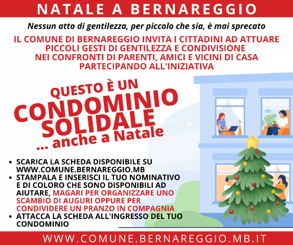 NATALE A BERNAREGGIO | Condominio Solidale... anche a Natale
