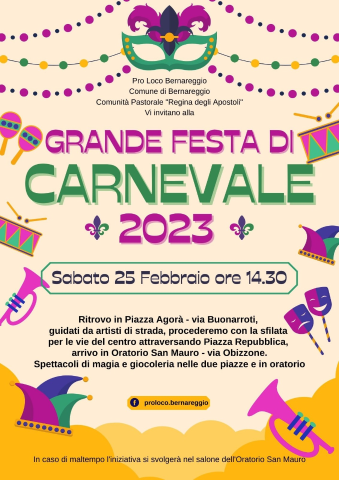 CARNEVALE | Grande Festa di Carnevale 2023