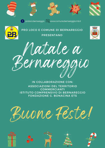 NATALE A BERNAREGGIO | Eventi organizzati dal Comune e Pro Loco
