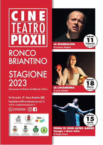 Cineteatro PioXII Ronco Briantino | Stagione 2023